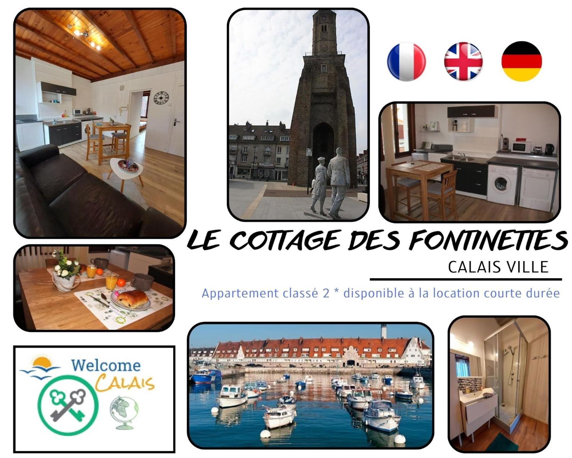 Welcome Calais Centre St Pierre Fontinettes Apartment Exterior photo